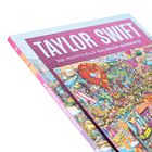 "TAYLOR SWIFT - Die inoffizielle Suchbuch-Biografie" steht auf dem Cover. Bunte, detaillierte Illustration darunter.