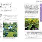 Titel: "Ein blühender Gemüsegarten". Themen: Pflanzenvielfalt, Insektenbeet, blühende Nachbarn, Pflanzenschutz, Gartentipps.