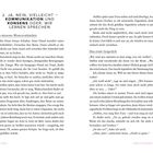 Texte: 

Titel: "2. Ja, nein, vielleicht – Kommunikation und Konsens oder: Wir lernen sprechen"
Abschnitt: "Das stumme Missverständnis"
Abschnitt: "Das erste Gespräch"

Seitenzahlen: "30", "31"
Kursive Textstellen sind im Inhalt enthalten.