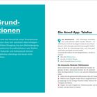 Die Grundfunktionen. Apps sind das Herzstück eines Smartphones. Die Anruf-App: Telefon. Icon eines grünen Telefonhörers.