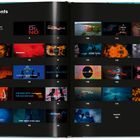 Inhaltsverzeichnis, Einführung von Paul Duncan, Titel und Seitenzahlen von James Bond Filmen. Sechs Zeilen, sechs Spalten.