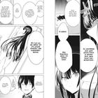 Texte: "Wir tun so, als wären wir ein junges Ehepaar, das zusammenwohnt." Manga-Stil, zwei Charaktere in verschiedenen Szenen.