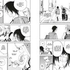 Eine Manga-Seite zeigt zwei Personen im Gespräch. Sie sprechen über Geld, Dankbarkeit und Langeweile in einem urbanen Setting.