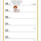 Risotto mit Grünkohl und Apfel Rezept, Kalender für Januar 2027, Illustrationen, Tipps zu Grünkohl.