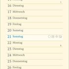 "Februar" steht unten. Darunter eine Illustration: Ein Teichhuhn am Wasser mit Pflanzen im Hintergrund.