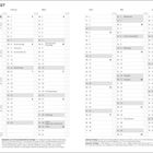 Kalenderübersicht für 2027: Feiertage wie Neujahr, Valentinstag, Ostern und Muttertag sind eingetragen.