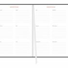 Kalender für Geburtstage mit Monaten Januar bis Dezember, leere Zeilen für Einträge, zentriert auf Doppelseite.