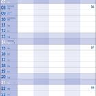 Kalender: Februar 2027 in Blau, Feiertage 08. Rosenmontag, 09. Fastnacht, 10. Aschermittwoch, 14. Valentinstag.