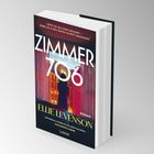 Titel: "Zimmer 706". Autor: Ellie Levenson. Zitat von Sarah Jessica Parker. Cover zeigt Silhouette vor Fenster.