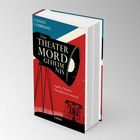 Buchtitel: "Das Theatermordgeheimnis". Autor: Colleen Cambridge. Cover in rot mit einem alten Gebäude im unteren Bereich.