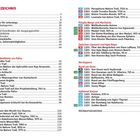 INHALTSVERZEICHNIS mit einer Liste von Wanderrouten, Orten und Hinweisen. Kategorien: Südzypern, Troodos-Gebirge, Nordzypern.
