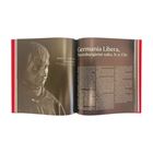 Links: "MARCUS CAELIUS THIAMINUS". Rechts: "Germania Libera, Teutoburgiensi saltu, 9. n. Chr." Links Porträt eines Mannes.