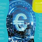Links: Informationen über den Euro und digitalen Euro. Rechts: Dialog zwischen "EURO" und "DIGITALER EURO".