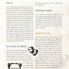 08/15: Erklärung eines Idioms aus dem Ersten Weltkrieg, verbunden mit Eintönigkeit. Weitere Begriffe: Abblitzen lassen, Ab durch die Mitte, Abgefeimt sein. Enthält Illustrationen.