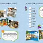 Texte: "Kannst du diese französischen Künstler ihren Werken zuordnen?", "Was ist typisch für die Provence? Kreuze an!"