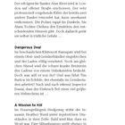 **Titel**: Drei Kurzkrimis in einem Band

**1. The Murderer Next Door**: 
Ein Banker wird erschossen. Die Polizei tappt im Dunkeln, bis ein entscheidender Hinweis auftaucht.

**2. Dangerous Deal**: 
Einbruch in Ramsgate, bedrohte Inhaberin. Ein größerer Zusammenhang deutet sich an.

**3. A Mission to Kill**: 
Mysteriöser Mord im Frauengefängnis Hedgeway führt zu einem Wettrennen gegen die Zeit.