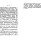 Seite mit Text, Titel: "ALLTAG". Es wird eine Routine beschrieben, in der Figuren und alltägliche Ereignisse vorkommen.
