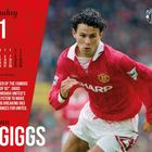 "Monday 31 May", Kalenderdarstellung mit Bild eines Fußballspielers in rotem Trikot, Logo von Manchester United.