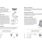 "Quer durch den Garten", "Gemüse, Kräuter, Obst", "Sträucher und Bäume", "Blumen und Stauden". Links und rechts Kalender.