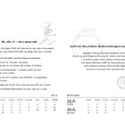 "He, she, it – ein s muss mit." Links Text zur Grammatik, rechts Sprichwörter über Geld. Kalender März und Juni 2027. Illustrationen: laufende Figur, Geldsack.