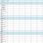 Kalenderblatt für Februar 2027. Wochenbeginn Montag. Feiertag: 14. Valentinstag. Wochenangaben: KW 5-8.