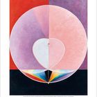 Kalender mit Datum 2 | 2021. Illustration mit Kreisen, pastellene Farben, geometrische Formen und Regenbogenmuster.