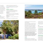 Gebrauchsanweisung: Landkarte der Niederlande mit Campingplätzen in Flevoland, Legende erklärt Symbole für Zelte und Gebiete.