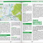 Cosenza Karte und Beschreibungen sehenswerter Orte. Parco Nazionale della Sila und kulturelle Tipps hervorgehoben.