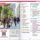 INHALT, Marco Polo Bucketlist, Marco Polo Top-Highlights, Erlebnistouren. Menschen spazieren auf belebter Straße.