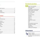 Inhalt, Bosnisch lernen: Abkürzungen, Substantive. Bosnisch sprechen: Wörter, Begrüßung. Wörterbuch: Deutsch–Bosnisch.