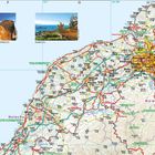 "Rock formations in Yehliu Coast Park (J1)", "Jioufen (J1)". Karte von Nordtaiwan mit Städten und Straßen.