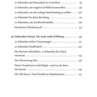 Eine Liste mit Überschriften wie "20 Sekunden für die innere Balance" und "Der Herzensweg-Test", gefolgt von Seitenzahlen.