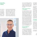 Vorwort mit Text über Abnehmen, Diäten und das 20:80-Prinzip. Unterzeichnet von Dr. Matthias Riedl. Bild eines Mannes mit Brille.