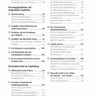 Inhaltsverzeichnis mit Themen zu Neurodivergenz, schulischen Herausforderungen und Förderung der Wahrnehmung.