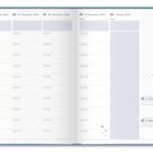 Kalender für 28. Dezember 2026 bis 3. Januar 2027, mit Platz für Notizen und dem Text "MEINE BELONUNG".