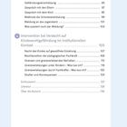 Inhaltsverzeichnis mit Kapiteln zu Kinderschutz: Gespräche, Methoden, Meldungen. Kapitel 4 thematisiert Risiken im Kontext.