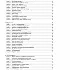 Inhaltsverzeichnis mit Übungen von 36 bis 81 zu Themen wie Visualisierungen, Konfliktprävention und Reaktion auf Konflikte.