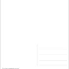 Weiße Fläche mit Linien für eine Postkarte, Website-URL: www.harenberg-kalender.de, GEO Magische Natur 2027.