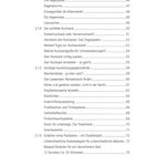 HANDUCH ULTRAWANDERN, Inhaltsverzeichnis mit Seitenzahlen zu Ausrüstung und Marschtraining.