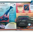 "LEBEN IN DER TIEFE. HERVORRAGENDE TAUCHER. ARTEN DER FORTBEWEGUNG. SCHLUCK! LEGENDE. TAUCHERKRANKHEIT. CHIASMOON NIGER."