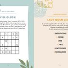 „Viel Glück!“ Zitat Albert Schweitzer. Sudoku mit GLUECK. „Laut oder leise?“ Sortieraufgabe: Vogelgezwitscher bis Meeresrauschen.