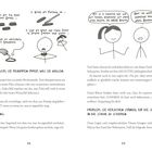 PROBLEM: SIE BEKOMMEN IMMER, WAS SIE WOLLEN. Lustige Strichmännchen-Illustrationen zeigen freche Geschwistertricks und Lösungen.