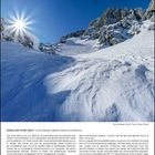 "Wenn der Wind weht" beschreibt Schnee und Wind in den Toten Gebirgen, Oberösterreich; Januar 2027 Kalenderbild.