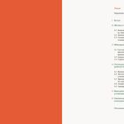 Inhaltsverzeichnis mit Kapiteln über städtische Widerstandsfähigkeit, internationale Beispiele und Empfehlungen. Links orange.