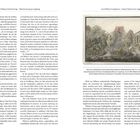 Auf den Seiten 20-21 Texte über Jacob Hübners Schmetterlinge. Rechts oben ein Bild seines Hauses mit Garten und zwei Personen.