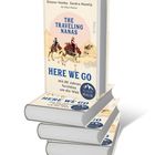 Covertext: "The Traveling Nanas: Here We Go - Mit 80 Jahren furchtlos um die Welt." Illustration von zwei Frauen auf Kamelen.