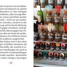 Texte beschreiben Räuchern und Düfte in Gläsern mit Bezeichnungen wie Lavendel, Sandelholz und Kokosnuss.