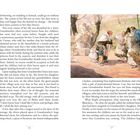 Seite 16-17: Eine berührende Szene, in der eine Großmutter emotional Abschied nimmt, während Tiere und Menschen um sie versammelt sind.