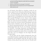 "DER ERSTE DOMINOSTEIN" - Fragen zur Selbstreflexion. Text über Prokrastination und Selbstsabotage beim Schreiben.