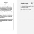 Text links: "Veränderungen wahrnehmen..." über Verhaltensänderungen bei Angehörigen. 

Text rechts: "Gedanken sortieren..." über Ruhe und Ordnung im Gedankenchaos.